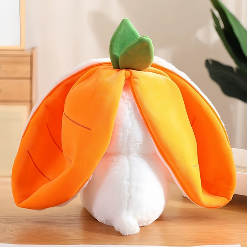 Conejo De Zanahoria O Conejo Fresa De 35 Cm, Juguetes De Pel