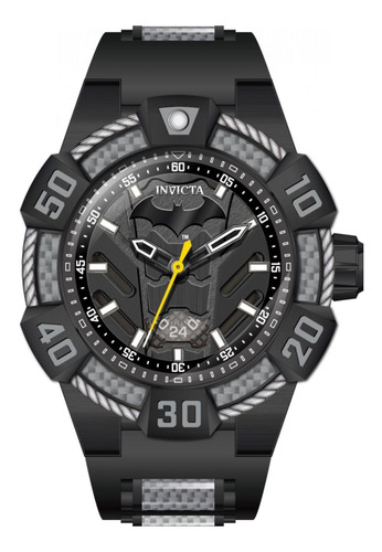 Reloj Para Hombres Invicta Dc Comics 41073 Gris Negro