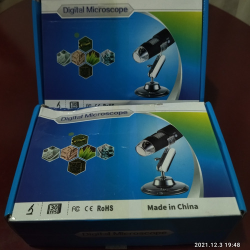 Imagen 1 de 1 de Microscopio Electrónico Portátil Digital Usb 1600x