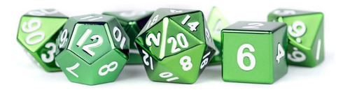 Fanroll De Metallic Dice Games Juego De Dados Dnd Poliédrico