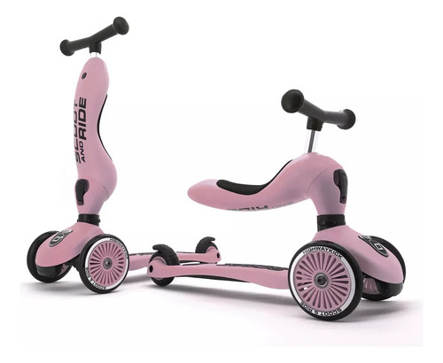 Patinete 2 En 1 Scoot & Ride Para Niños, De 1 A 5 Años, Con