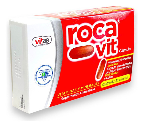 Rocavit C/30 Cápsulas / Vitaminas Y Minerales