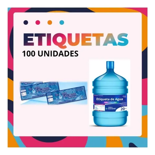 comprar Etiquetas Bidones Autoadhesivas 100 Unidades