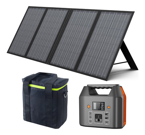 Generador Solar Pequeño De 150 W Con Panel Solar De 60 W Y B