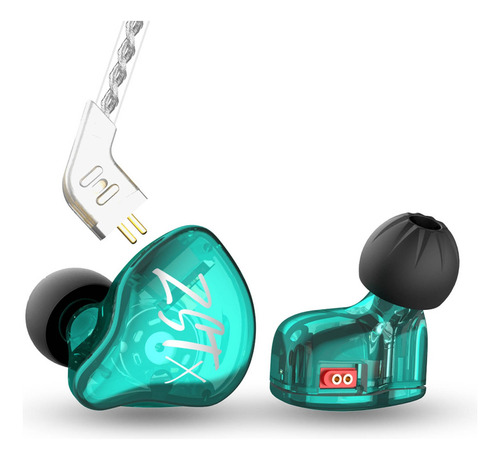 Audífonos Intraurales Kz Zst X, Estéreo De Alta Fidelidad,