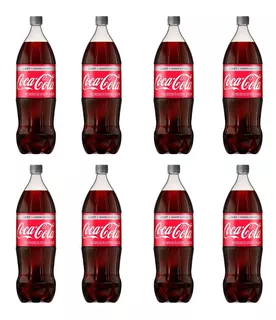 Coca Cola Botella 2,25l Light Pack X8 Gaseosa Zetta Bebidas