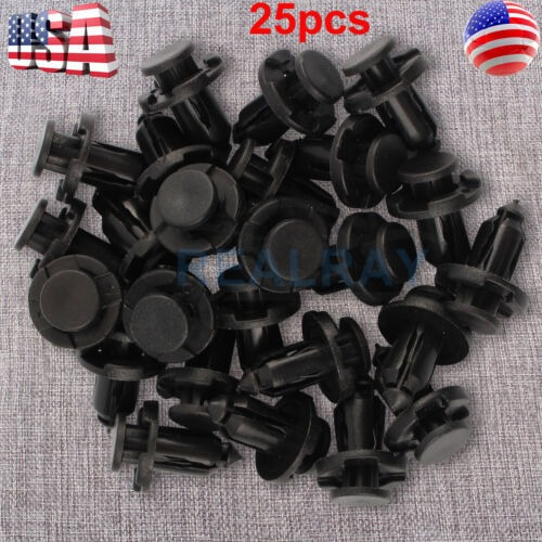 25pcs Bumper Fender Clip Retainer For 10mm Hole Subaru T Rrx