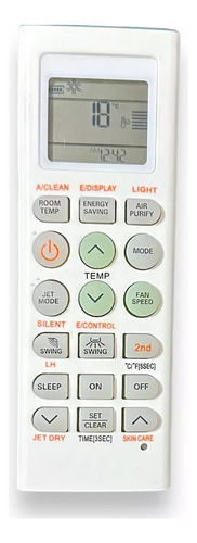 Control Compatible Con Aire Minisplit LG Akb74675304 
