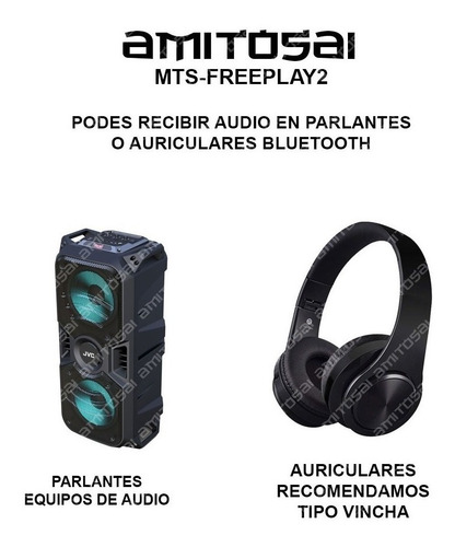 * Conversor Usb Para Auricular Bluetooth Ps3 Audio Y Chat E8
