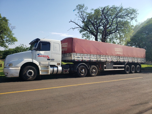 Volvo Nh 380 2003 E Carreta Randon 2016 Caminhão Trabalhando