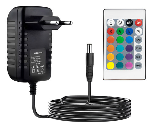 Kit Mini Globo Balada Festa Rgb + Fita Led 5m Rgb Com Fonte