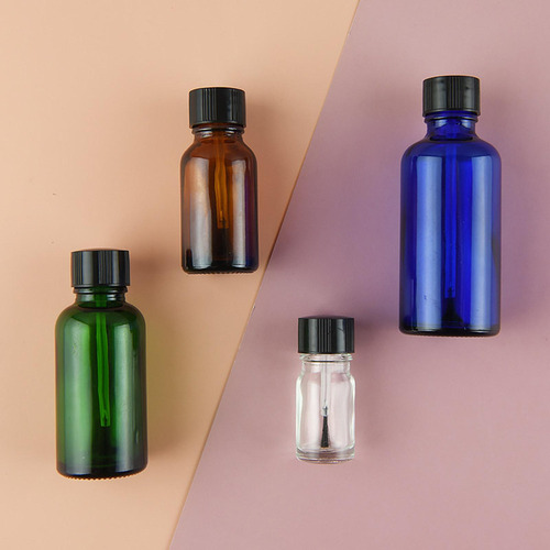 Frascos De Plástico Para Esmaltes De 10 Unidades, Azul 20ml