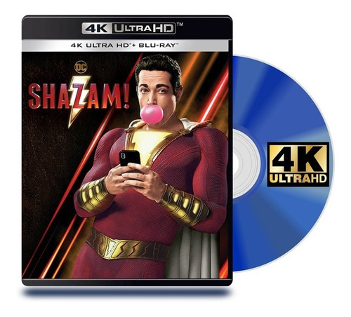 Blu Ray Shazam! 4k + Bluray