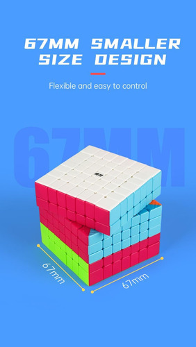 Willking Qiyi 7x7 Cube Sin Etiqueta Qixing 7x7x7 Speed Cub