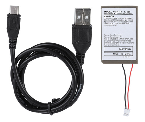 Batería Recargable 2000ma Con Cable Usb Para Juego