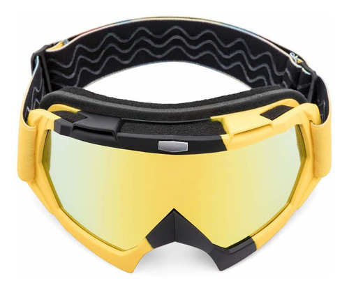 Aully Park Gafas De Moto Con Agarre Para Casco Motocross Mx 