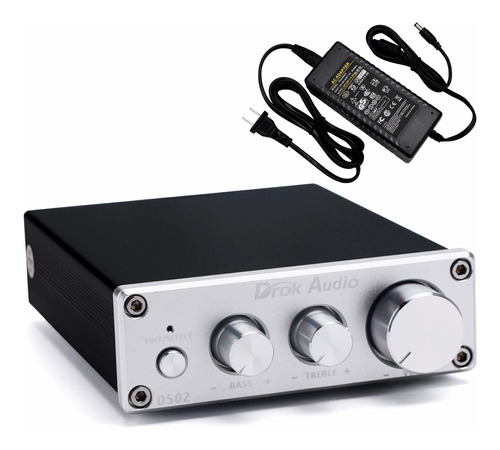 Amplificador Clase D Drok 2.0 Canal 50wx2 Hi-fi Digital Dc