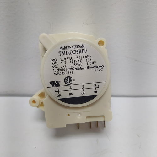 Imagen 1 de 3 de Reloj Mabe O Timer Nevera Nidec Sankyo 10h 30m Tmdjx35rb9