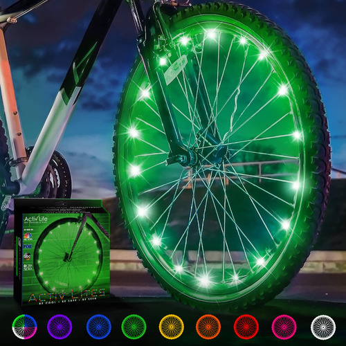 Espectaculares Luces Led De Activ Life Para Rueda De Bicicle