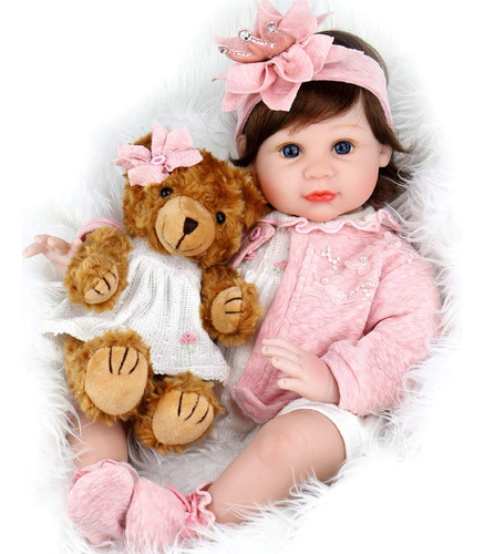 Aori Reborn Baby Dolls - Muñeca Realista De 22 Pulgadas Co.