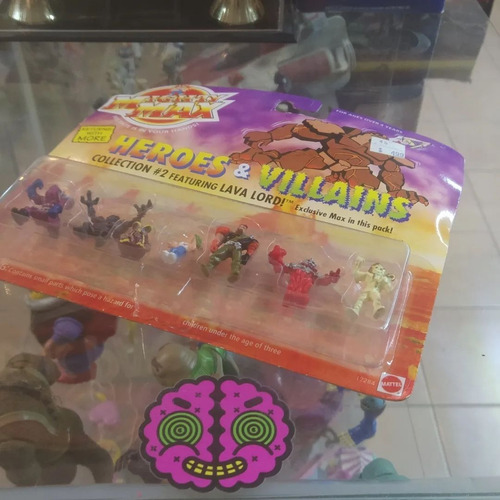 Mighty Max, Heroes Villians, Lava Lord, Exclusive Mighty Max (Usado)