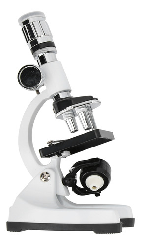 Kit De Microscopio Allmetal Para Principiantes Hd 1200x, Jug
