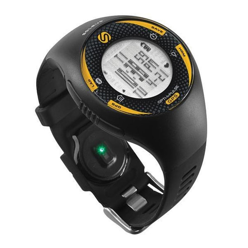 Relogio De Pulso Soleus Gps Pulse Ble + Hrm - Preto/amarelo