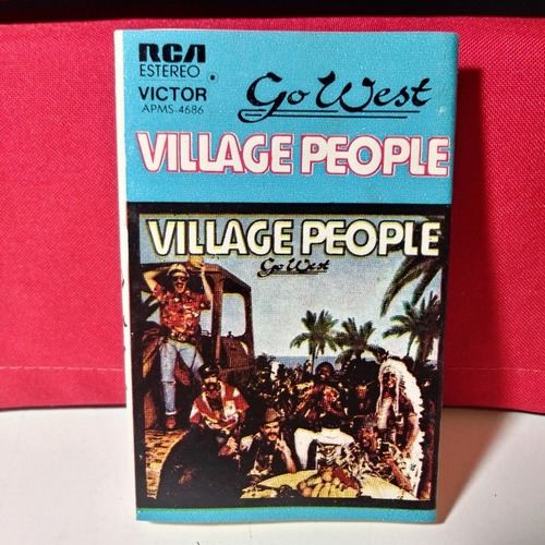 Village People Go West Casete Ed Ar Buen Estado, Bee Gees