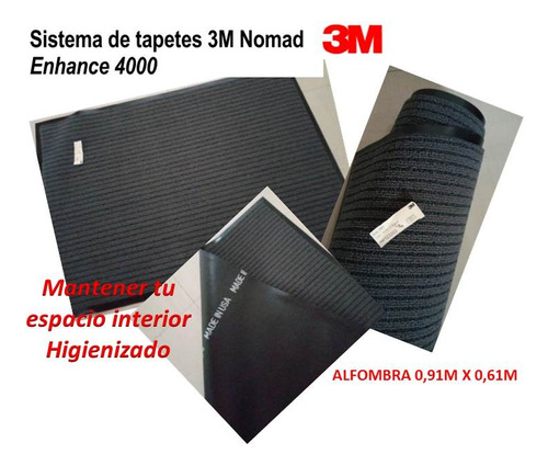 Tapete Alfombra Nomad 3m Enhance 0,91m X 0,61m Precortada 