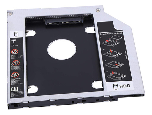 Caddy Bahia Optica Para Disco Duro Carcasa Aluminio Sata Hdd