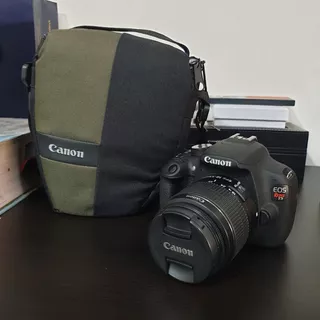 Canon Eos Rebel T5 1200d Dslr Color Negro + Estuche Canon