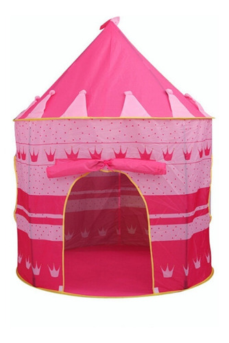 Imagen 1 de 7 de Tienda Niños Carpa Castillo Casita Portátil Juguete Infantil