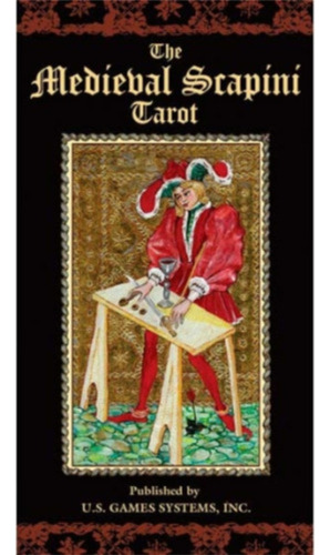 Tarot Medieval Scapini Cartas Baralho Esotérico - Original
