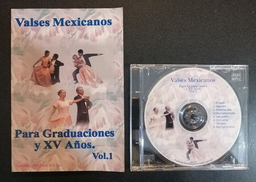 Valses Mexicanos Graduaciones Y 15 Años Libro Y Cd Rom 
