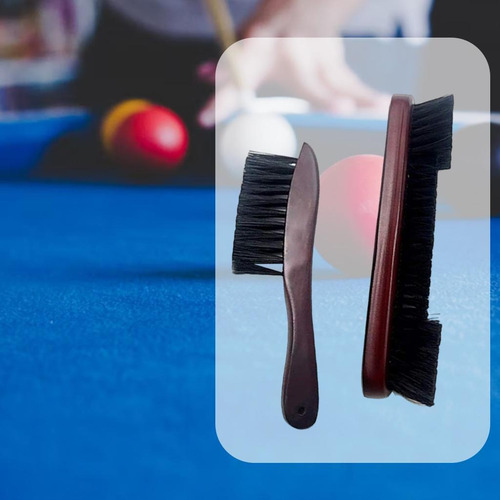 Juego De Cepillos Para Mesa De Billar Y Rieles Vino Rojo