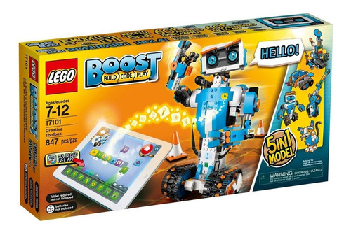Lego Boost 847 Piezas Robot C/ Bluetooth Motor Sensor 5 En 1