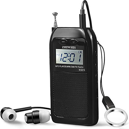    Radio Fm Am Sw Transistor Radio Stereo Lcd Digital D...