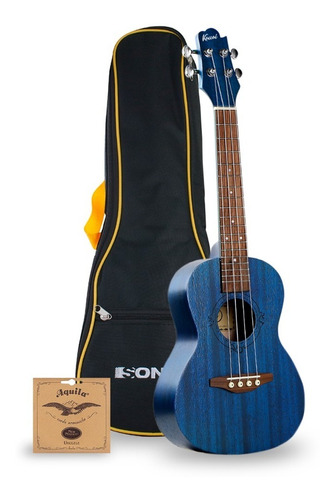 Ukelele Kauai 21/azul /funda/aquila Strings Sonun