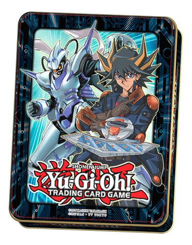 Mega Lata Yu Gi Oh Estampas Ilustradas Yusei 2018 Da Konami