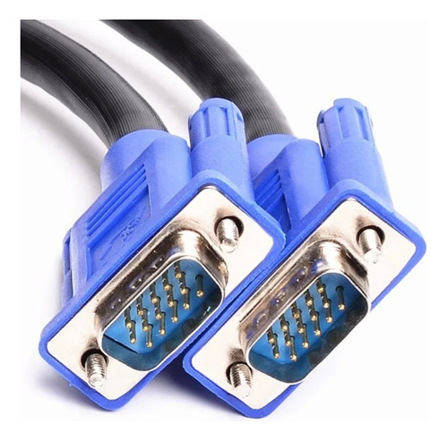 Cable Vga De 10 Metros Para Monitor Dvr Vga 15 Pines M-m
