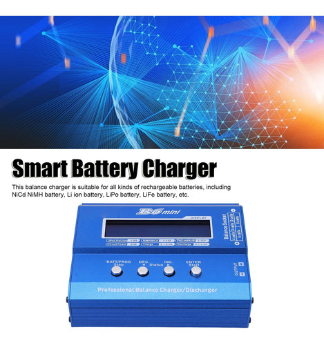 Carregador De Bateria Inteligente Lipo Lithium Balance Disch