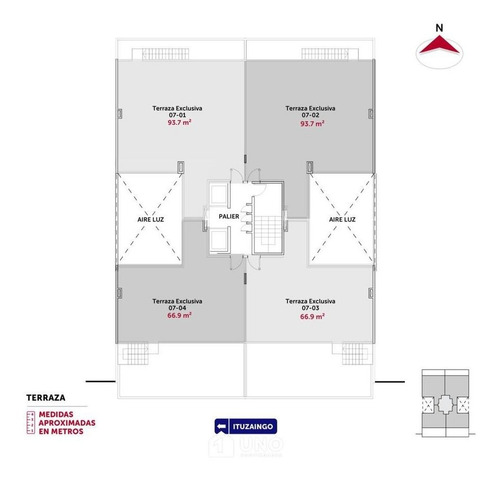 Imagen 8 de 12 de Departamento De Un Dormitorio Balcón Terraza - Ituzaingo 650