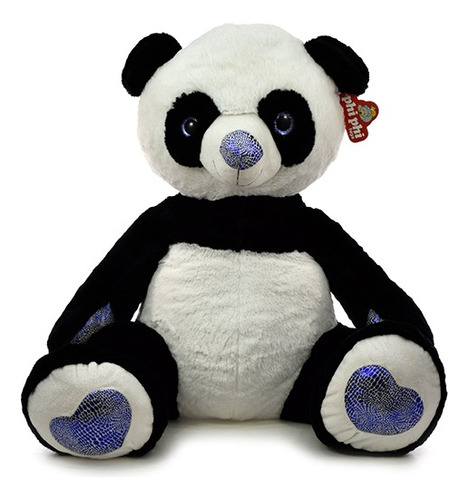 Panda Sentado 75cm Peluche Gigante 