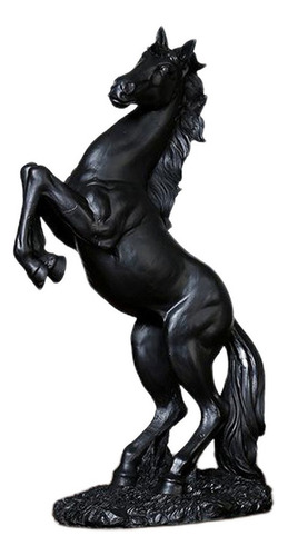 Estátua De Cavalo De Presente Para Decoração De Casa, Escu