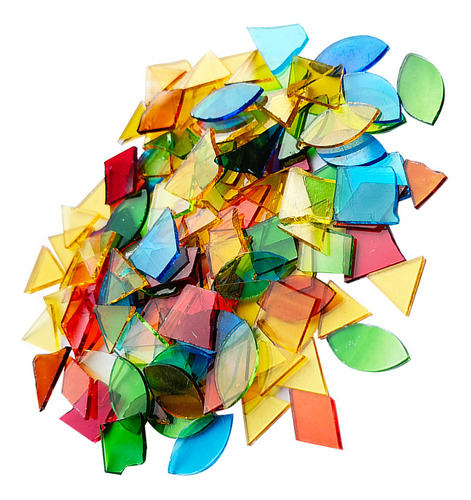 500 Piezas De Mosaico De Vidrio Cuadrado Con Forma De Triáng