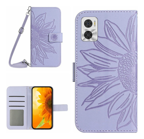 Z Funda Skin Feel Pu Para Motorola Moto E22 4g/e22i 4g