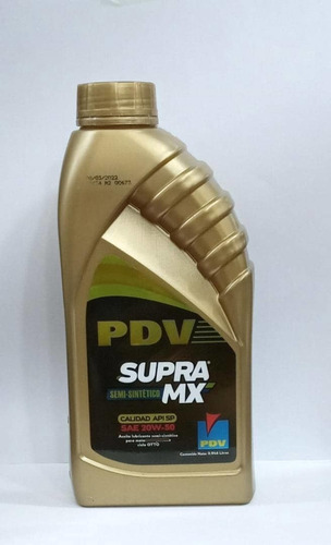 Aceite 20w50 Semi-sintetico Supra Mx Pdv