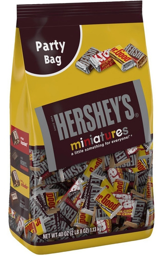 Chocolates Americanos Importados Hershey's® Miniatures 1.5kg