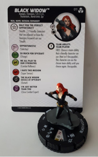 Heroclix Black Widow #011 War Of The Realms