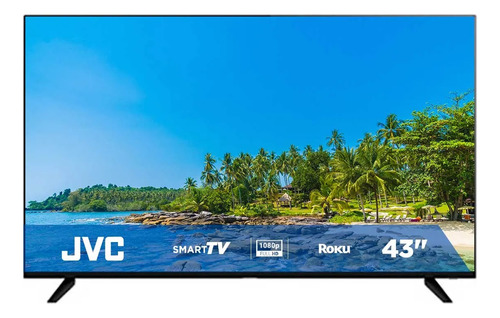 Pantalla Jvc Si43frf Smart Tv 43 Pul Led Roku